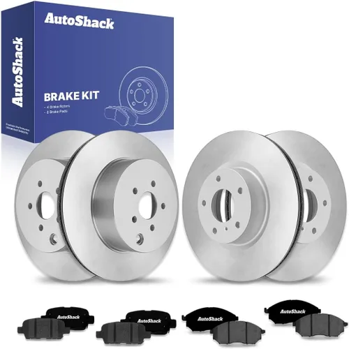 Miniatura 16 de AutoShack Rotores de Freno Delanteros y Traseros Pastillas de Freno de Cerámica Repuesto Para Nissan 370Z 350Z INFINITI G35 M35 EX35 G25 QX50 M45
