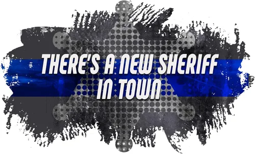 Miniatura 2 de Makoroni - HAY UN NUEVO SHERIFF EN LA CIUDAD Police Cop Policías - 11 Oz. Taza de café única, taza de café
