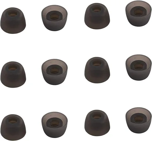 ALXCD Almohadillas compatibles con auriculares Jabra Elite 65t, 6 pares de puntas de silicona de repuesto de tamaño pequeño, compatibles con Jabra