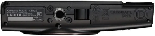 Miniatura 5 de Canon PowerShot ELPH 360 HS A - Cámara digital Paquete negro con tarjeta de memoria de 64 GB + correa de muñeca + bolsa para cámara digital