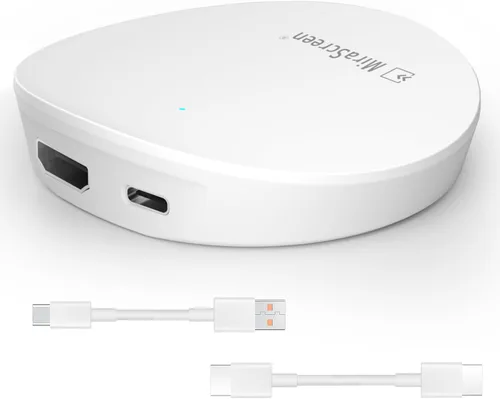 Adaptador de pantalla HD inalámbrico 5G 4K Espejo de pantalla fundida Dongle Reciever Soporte Miracast DLNA Airplay para iOS Android Phone Tablet