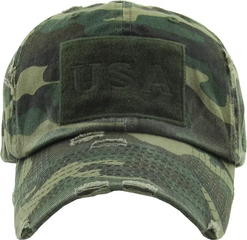 Miniatura 309 de KBETHOS Tactical Operator Collection USA Fishing Mesh Ballcap Flag Patch America Outdoors Trucker Baseball Cap