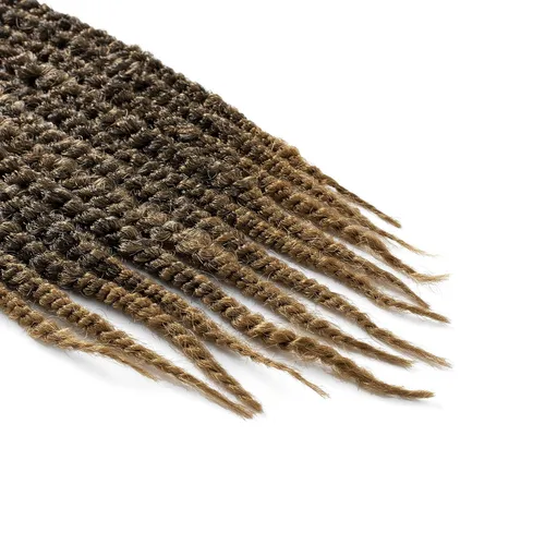 Miniatura 4 de OneDor 6 paquetes de extensiones de cabello trenzado de ganchillo de 18 pulgadas, trenzas de ganchillo senegalesas Mambo para trenzar el cabello