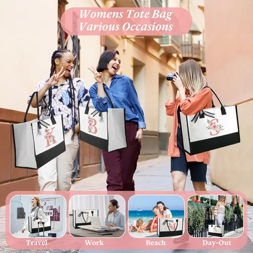 Miniatura 5 de Regalos de cumpleaños para mujeres, regalos del Día de la Madre para mamá, esposa, abuela, hija, hermana, amigas, bolsa de mano y bolsa