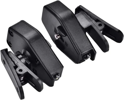 VGEBY 1 par de luz de lectura para gafas, clip de luz LED con clip de luz para anteojos de luz linterna de lectura lámpara de noche