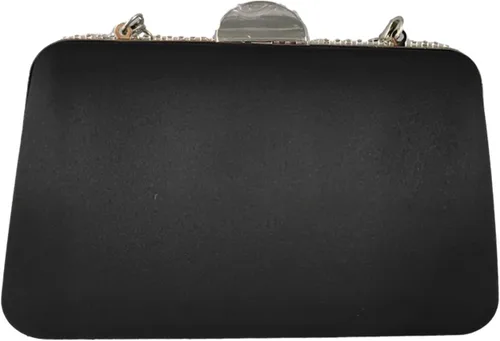 Miniatura 5 de Boutique De FGG Bolso de mano de cristal con borla, elegante bolso de noche para novias, bolsos de diamantes de imitación de fiesta de boda