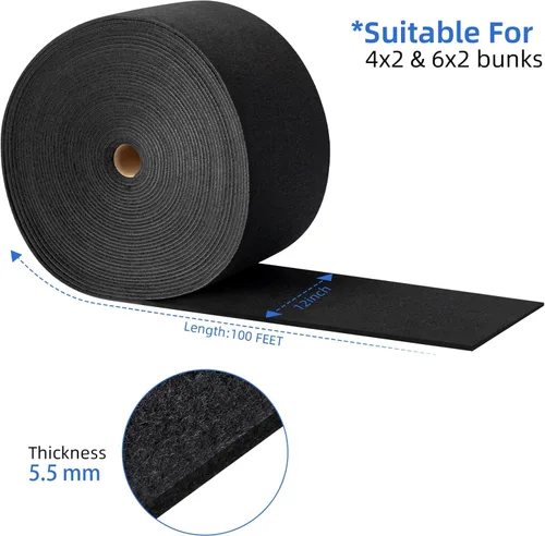 Miniatura 4 de Ultra - Premium Boat Trailer Bunk Carpet - 28oz/30oz Extra Thick,12 Inch Wide, Marine - Grade Quality, UV Resistant,Fast-Dry Built for Unrivaled