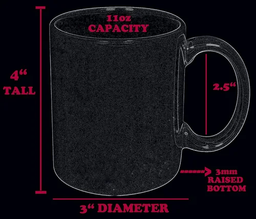 Miniatura 4 de Funny Guy Mugs Life Would Be So Boring Without BOB Taza de café de cerámica – 11 oz – Taza de café divertida ideal para mujeres y hombres – La vida