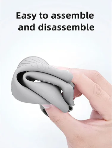 Miniatura 4 de Funda de silicona para DJI Air 3 RC 2 Controller Funda protectora RC Accesorios de control remoto (gris)