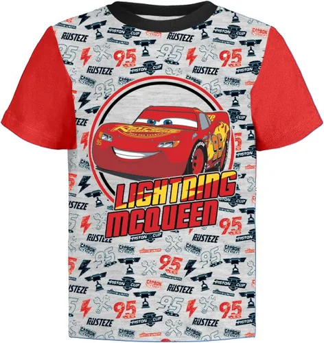 Miniatura 7 de Disney Cars - Lightning McQueen Boys Graphic T-Shirt (3 Pack)