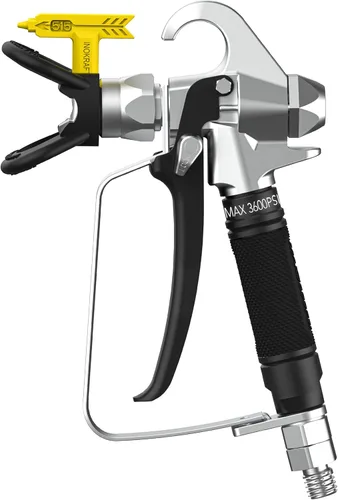 InoKraft Pistola de pintura sin aire de alta presión 3600 PSI con punta de boquilla reversible 515 para pintura exterior/imprimación, con junta