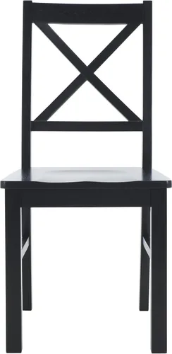 Miniatura 9 de Safavieh Home Collection Akash - Silla de comedor de 18 pulgadas con respaldo en X blanco y natural (juego de 2)