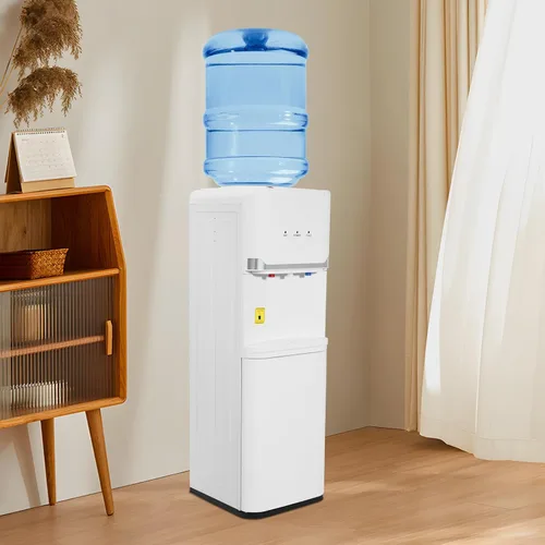 Miniatura 7 de Loading - Enfriador de agua, dispensador de agua caliente, fría y caliente, capacidad de 5 galones, con bloqueo de seguridad, dispensador de agua