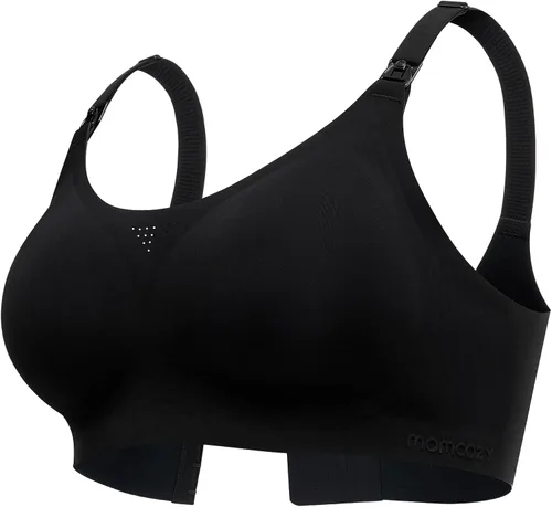 Momcozy Sujetadores de lactancia para lactancia materna, FB016 Jelly Strip Support Comfort Maternity, brasier sin costuras sin costuras