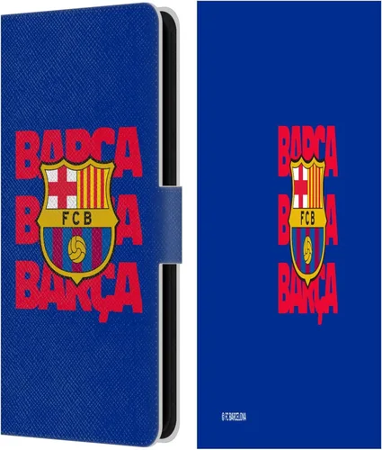 Miniatura 103 de Head Case Designs Funda de piel con licencia oficial del FC Barcelona Barca Crest Graphics para Samsung Galaxy A06 4G