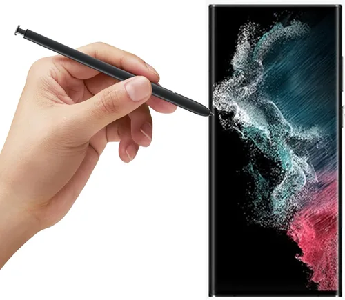 Miniatura 3 de Paquete de 2 bolígrafos Galaxy S22 Ultra de repuesto para Samsung Galaxy S22 Ultra 5G S Pen Stylus Pen sin Bluetooth (negro fantasma)