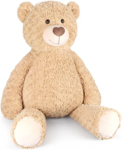 Miniatura 10 de SuzziPals Peluche de Capibara Gigante de 43 pulgadas, Animal de Peluche Gigante Realista para Alivio del Estrés y Compañía, Almohada de Grandes