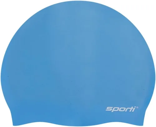 Miniatura 31 de Sporti Gorro de natación de silicona para niños, gorro de natación unisex para jóvenes, gorras de baño de protección para tus hijos, de 2 a 10 años