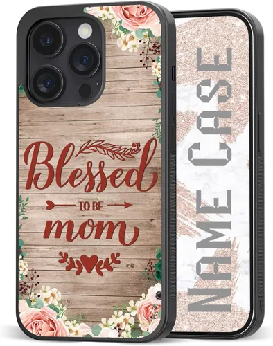 Miniatura 15 de Fundas para teléfono con nombre personalizable, bonita funda para madre abuela para iPhone 11, 12, 13, 14, 15, 16, 17 Pro Max Plus Mini Xr Xs