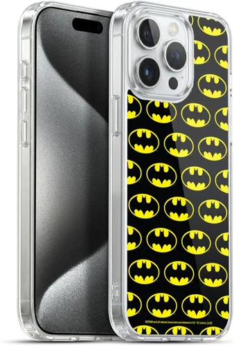 Miniatura 325 de Head Case Designs Funda de gel con licencia oficial de Batman DC Comics Bat Signal Logos [protección de grado militar] compatible con Apple iPhone 7