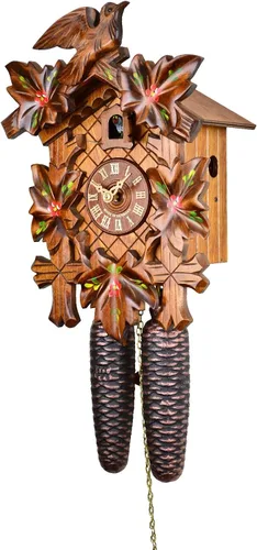 Miniatura 2 de Reloj de cuco 5 hojas, pájaro