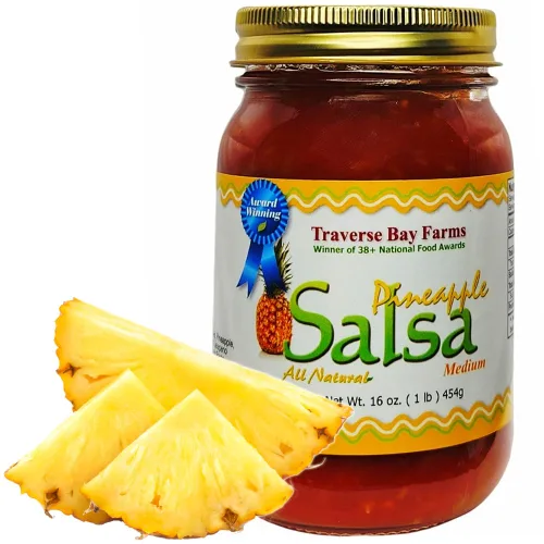 Miniatura 11 de Traverse Bay Farms Salsa gruesa - Caliente: fabricada en pequeños lotes con la mayor cantidad de productos cultivados localmente como sea posible.