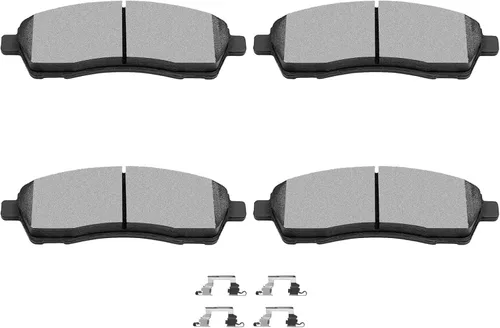 SCITOO Kits de pastillas de freno semimetálicas D757 - Reemplazo trasero para Ford Excursion 2000-2005, F-250 Super Duty 1999-2004, F-350 Super Duty