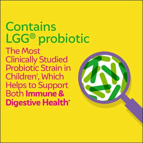 Miniatura 3 de Culturelle Probióticos masticables para niños, salud digestiva e inmunológica, salud digestiva diaria probióticos masticables para hombres y mujeres