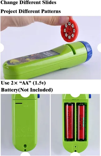 Miniatura 6 de Georgie Porgy Juguetes De Proyector Para Niños Conjunto Educativo De Ciencia Pared Techo Tienda Antorcha Linterna Para Niños Regalos Para Niños