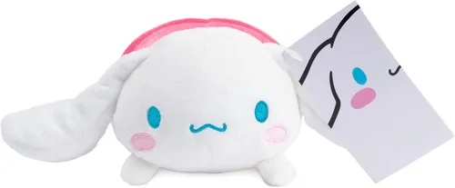 Miniatura 6 de GUND Sanrio Cinnamoroll Sashimi de felpa, animal de peluche premium para edades de 1 año en adelante, rosa/blanco, 15 cm