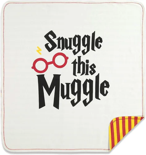Miniatura 3 de Harry Potter Conjunto de 4 piezas para bebé con cierre para dormir y jugar, manta con babero y paño para eructos