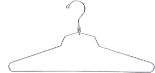 Miniatura 8 de Perchas de metal de calidad, paquete de 100 unidades, gancho giratorio, perchas de alambre de acero inoxidable resistentes para ropa, chaquetas