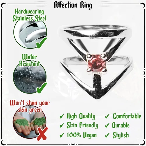 Miniatura 5 de Anillo de afecto de Rogue+Wolf Halloween plata compromiso compromiso compromiso anillos de boda para mujer, joyería gótica Y2K, accesorios