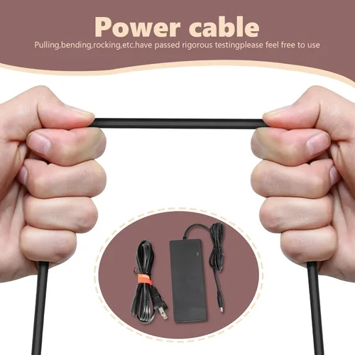 Miniatura 7 de Cargador de scooter eléctrico Ebike de 54.6 V 2 A para batería de litio de 48 V, 5 enchufes adaptadores, cargador de repuesto rápido compatible
