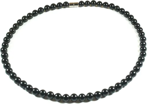 Miniatura 2 de Auras by Osiris - Collar de cristales curativos para hombre de 19", 24" y 30" de largo con cuentas de gemas de 1564" (6mm) 516" (8mm) 2564" (10 mm)