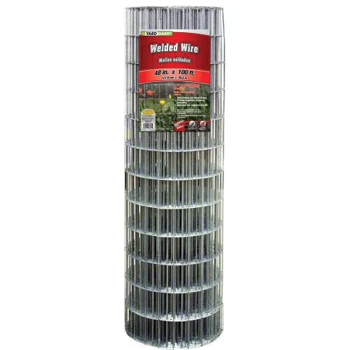 Miniatura 9 de YardGard Alambre soldado de malla de 2 x 4 pulgadas, 48 pulgadas x 50 pies, calibre 14, valla de alambre de acero galvanizado, ideal para recintos