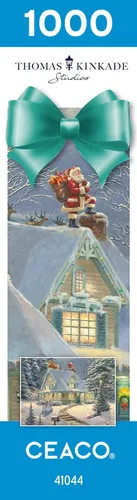 Miniatura 8 de Ceaco - Thomas Kinkade - Holiday - Midnight Delivery - Rompecabezas de 1000 piezas
