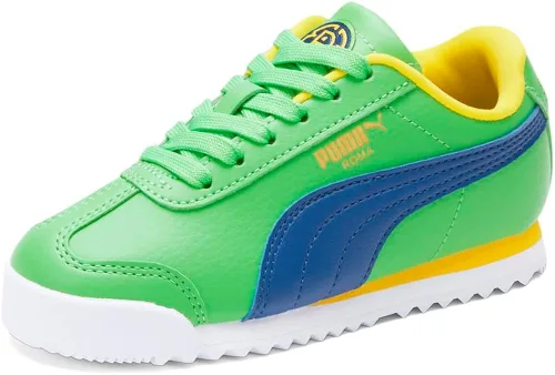 PUMA Niños Niños Roma Country Pack Lace Up Sneakers Zapatos Casual - Verde