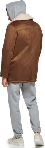 Miniatura 3 de Calvin Klein Chaqueta de piel de oveja sintética para hombre
