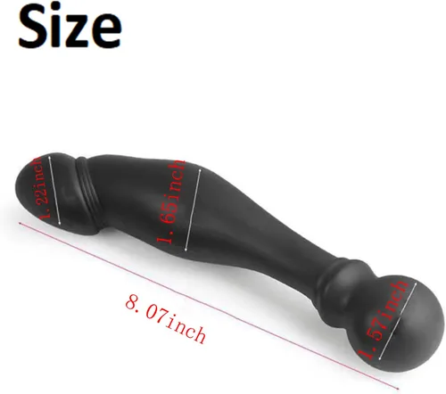 Miniatura 5 de Consolador de silicona masajeador de próstata, estimulación del punto G, cuentas anales para el pene, tapones anales de silicona impermeables