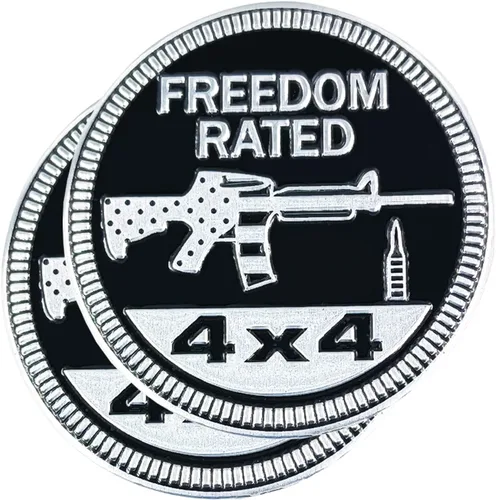 Miniatura 8 de 2 insignias de metal para automóvil de Booble Bounce, insignias de metal redondas 3D, compatibles con vehículos Jeep Wrangler, camiones, SUV, RV