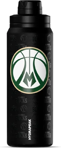 Miniatura 19 de Hydrapeak x NBA Botella de Agua Activa con Licencia Oficial de Phoenix Suns de 26 oz con Tapa Chug y Asa Reutilizable de Acero Inoxidable de Doble