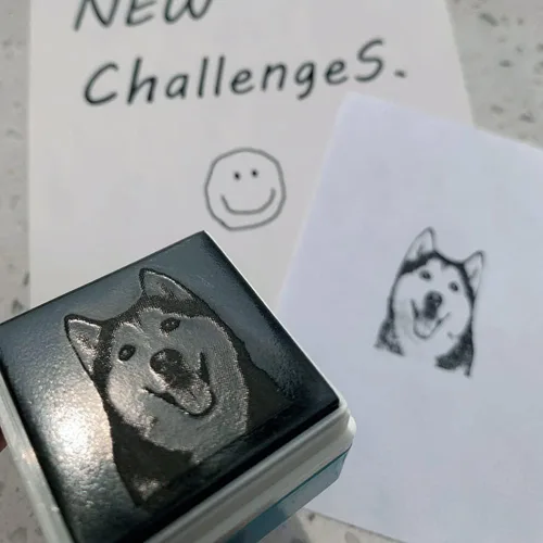 Miniatura 5 de Sellos personalizados para retratos de mascotas, sellos personalizados con nombre con foto, para gatos y perros, recuerdos, sellos personalizados
