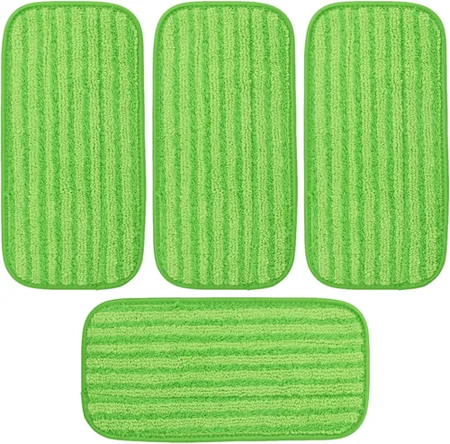 Miniatura 8 de Almohadillas de microfibra compatibles con Swiffer WetJet, accesorios de repuesto para limpiar suelos de madera dura, almohadillas reutilizables