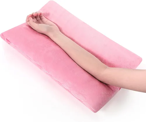Miniatura 8 de Soaoo Almohadas de brazo para adultos, alivio del dolor de brazo roto después de la cirugía, soporte de descanso suave, almohada para lesiones