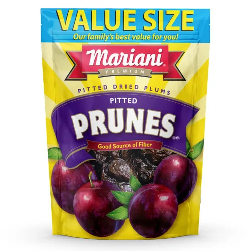 Miniatura 8 de Mariani Ciruelas pasas sin hueso Frutas secas Aperitivo saludable, vegano y sin gluten para niños y adultos Sin azúcar añadido 32 onzas