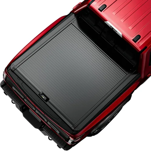 Miniatura 14 de ONINE Cubierta rígida retráctil Pull-Lock-Go para Ford Maverick 2022-2025 con caja de 4.6 pies (54.4 pulgadas), aluminio negro mate, compatible
