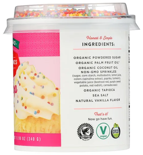 Miniatura 6 de Crema de mantequilla Miss Jones para hornear, orgánica, helada, perfecta para glaseado y decoración, vegana