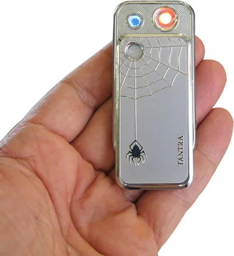 Miniatura 8 de Prestige Import Group - Encendedor de cigarrillos recargable por inducción electrónica incandescente espiral sin llama a prueba de viento USB