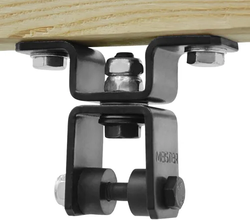 Miniatura 2 de Meister Soporte de techo para bolsa pesada de 250 libras con giro de 360° para MMA y bolsas de boxeo